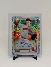 2020 Bowman Draft Chrome Picks Sparkle Refractor /71 Bryce Bonnin #CDA-BB Auto
