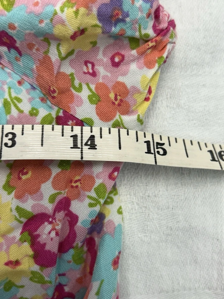 Vestido de manga corta con estampado floral Place para niñas, talla 10/12. 3N Foto 4 de 4