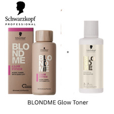Schwarkopf Blondme Glow Toner with option of Developer 2%|7 Vol. 60ml