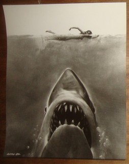 Jaws Steven Spielberg Sharks Robert Shaw Roy Scheider 8 Swiss Stills (8x10)