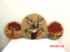 Homemade Vintage wicker wall decor