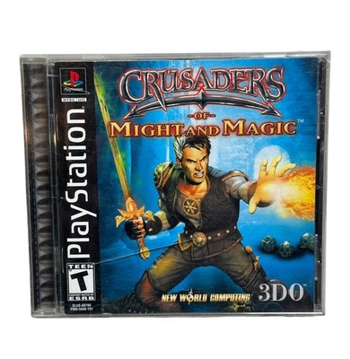 Crusaders of Might and Magic (Sony PlayStation 1, 2000) Complete and Tested