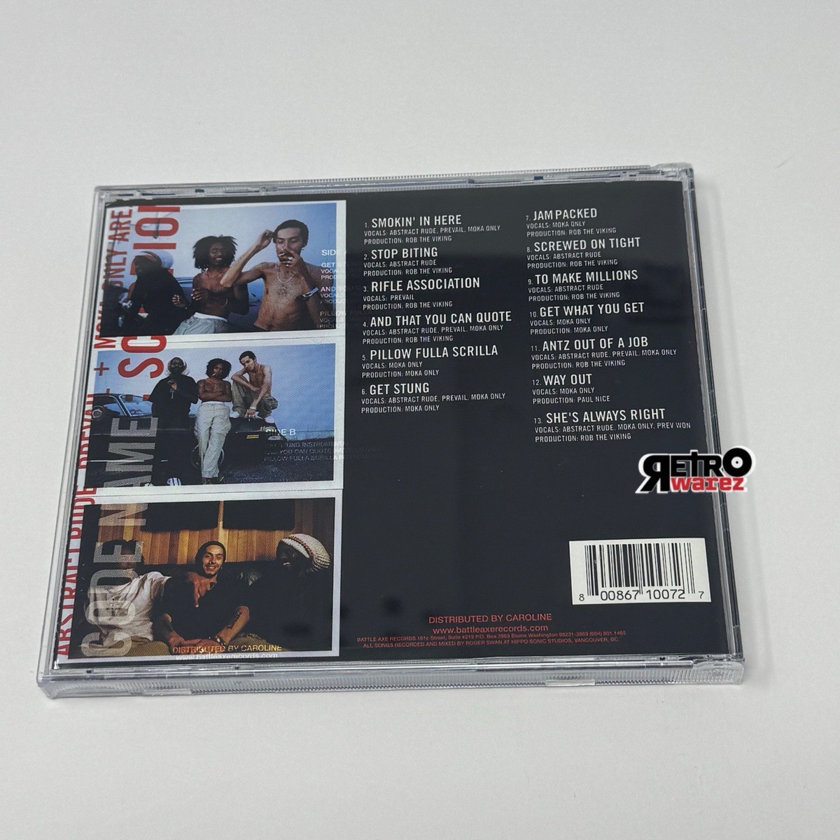 Code Name Scorpion CD Abstract Rude Prevail Moka Only Swollen