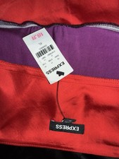 Express 2021 Dress Red. Purple. Black. Size XL NWT