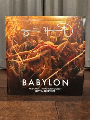 Babylon Soundtrack Vinyl - Justin Hurwitz SIGNED FREE SHIP ASAP