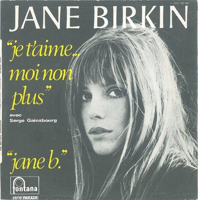 Ich liebe dich... Ich nicht mehr | Jane Birkin mit Serge Gainsbourg | Guter Zustand