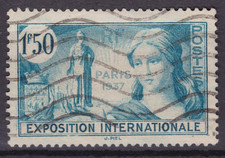 TIMBRE 1937 FRANCE EXPO DE PARIS N° 336-OBL. TB-VOIR SCAN-