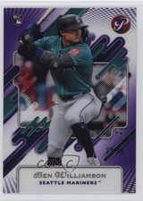 2025 Topps Pristine Purple Refractor /99 Ben Williamson #140 Rookie RC