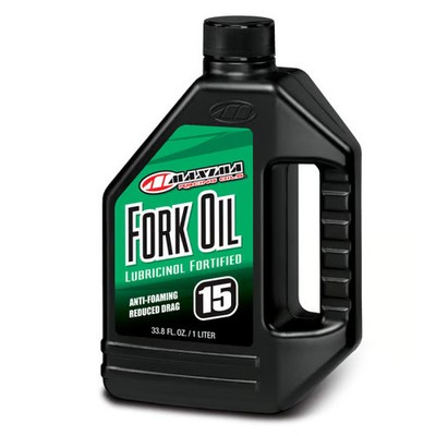 Maxima Fork Oil - 15WT - 1L. Motorcycle ATV/UTV Street Bike Dirt Bike Snowmobile