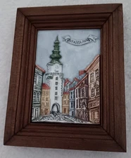 BUKVA IGOR Relief Sculpture Michalska Brana SLOVAKIA SLOVENSKO ORGINAL Hand Made