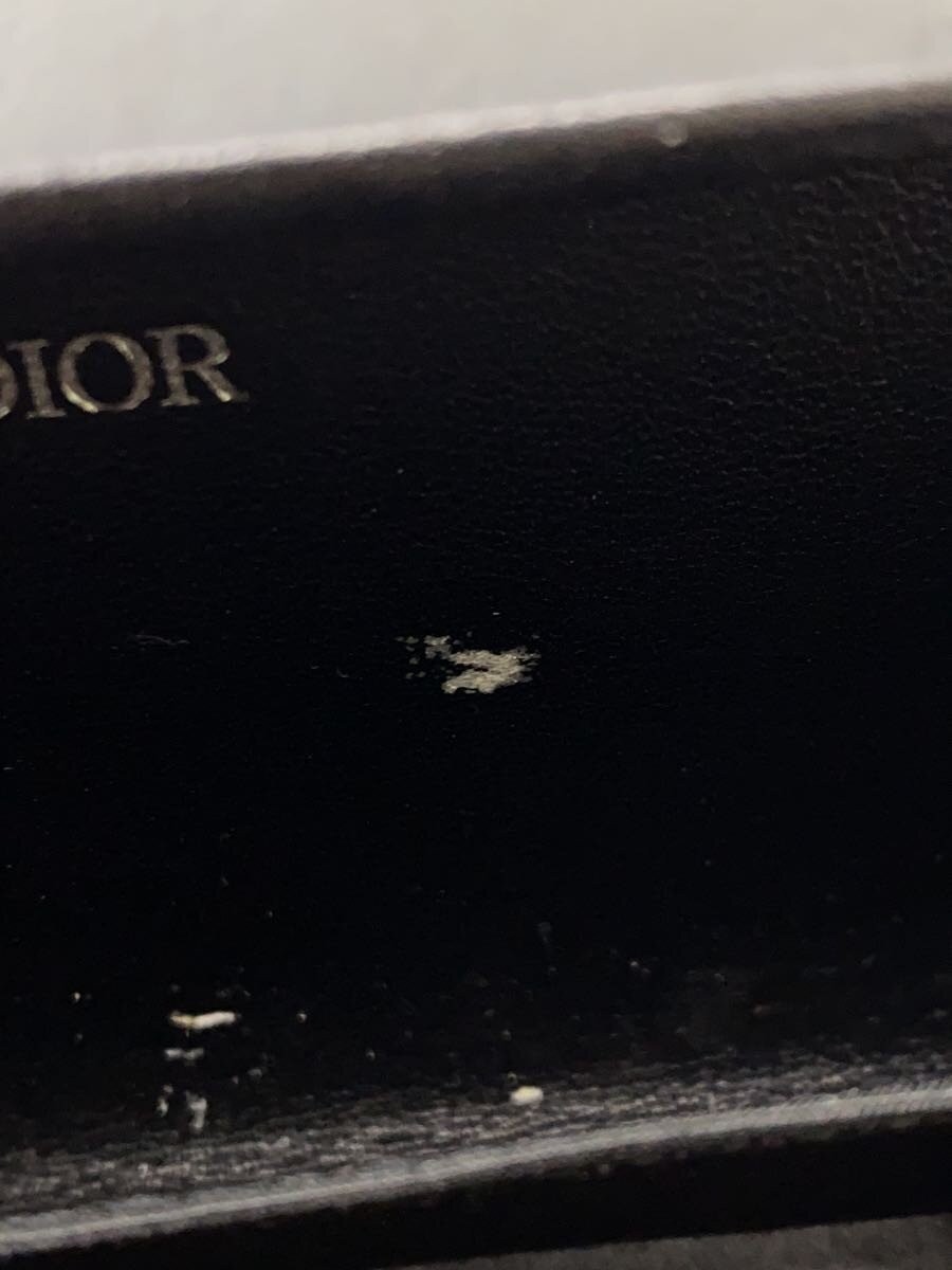 Christian Dior Leather Card Case Black Men's thumbnail 5