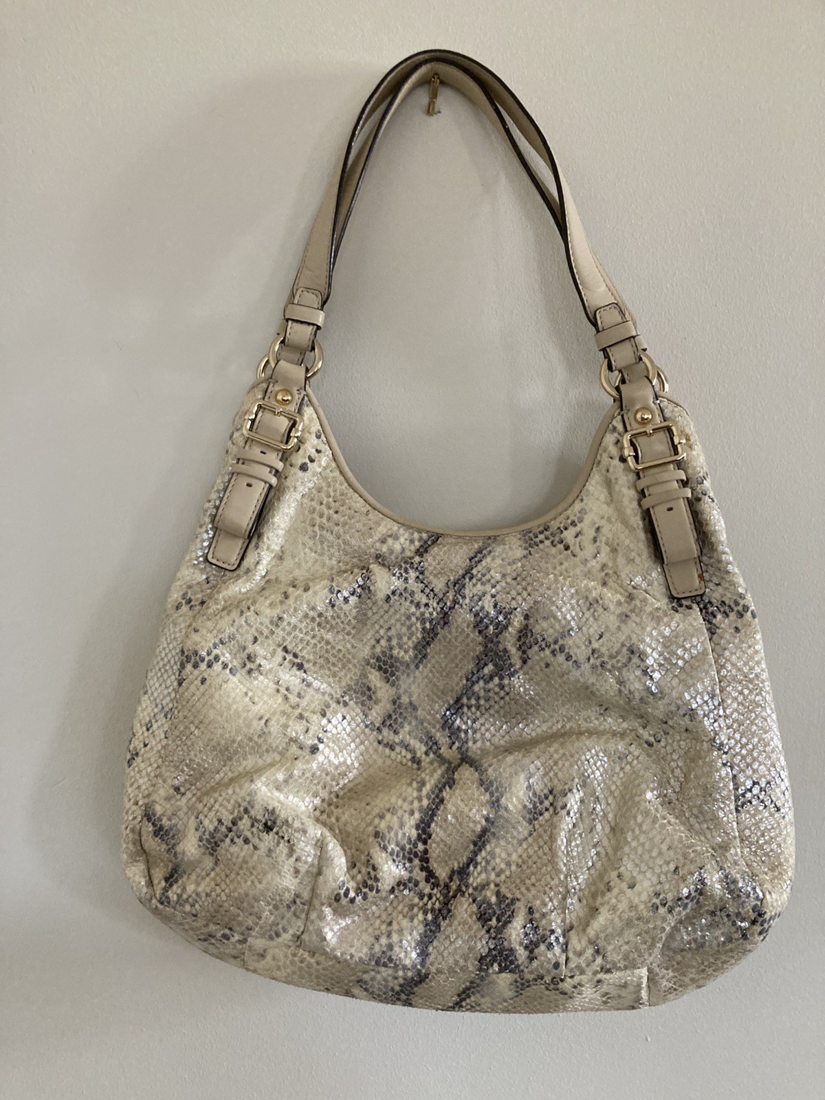 Coach Limited Edition Madison Maggie Python Leath… - image 2