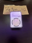 Below Spot 1923 Philadelphia Silver Peace Dollar Ms61 NGC Graded 90% Silver Coin