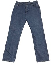 Vintage Wrangler Mens 13MWZ Denim Cowboy Cut Jeans Classic Fit Made in USA 33x34