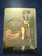 2026-08-12 · $136 · Energy Marker E-73 Dragon Ball Super TCG Fusion World Manga Bulma Silv