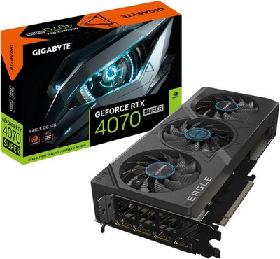 (Factory Refurbished) GIGABYTE RTX 4070 SUPER GV-N407SEAGLE OC-12GD Video Card