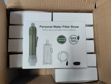 4000L Water Purification Filtration Portable Camping Filter 480ml Survival Kit