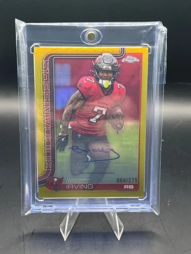 2025 Topps Chrome Bucky Irving Chrome Autographs (RAW)