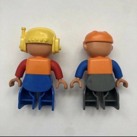 Lego Duplo Town Construction 10812 Dump Truck & Tracked Excavator Complete Set