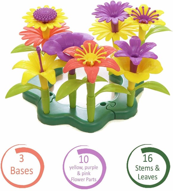 flower building toy
