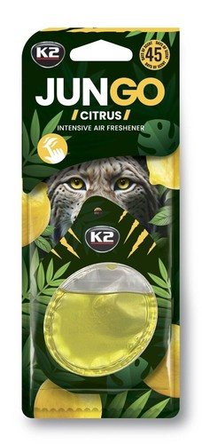 Ambientador de aire para automóvil con membrana aromática ambientador colgante cítricos K2 Jungo - Imagen 3 de 10