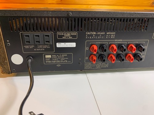Ricevitore ricevitore stereo vintage anni 80 80 GIAPPONE phono 7 bande equalizzatore 120 watt - Foto 13 di 19