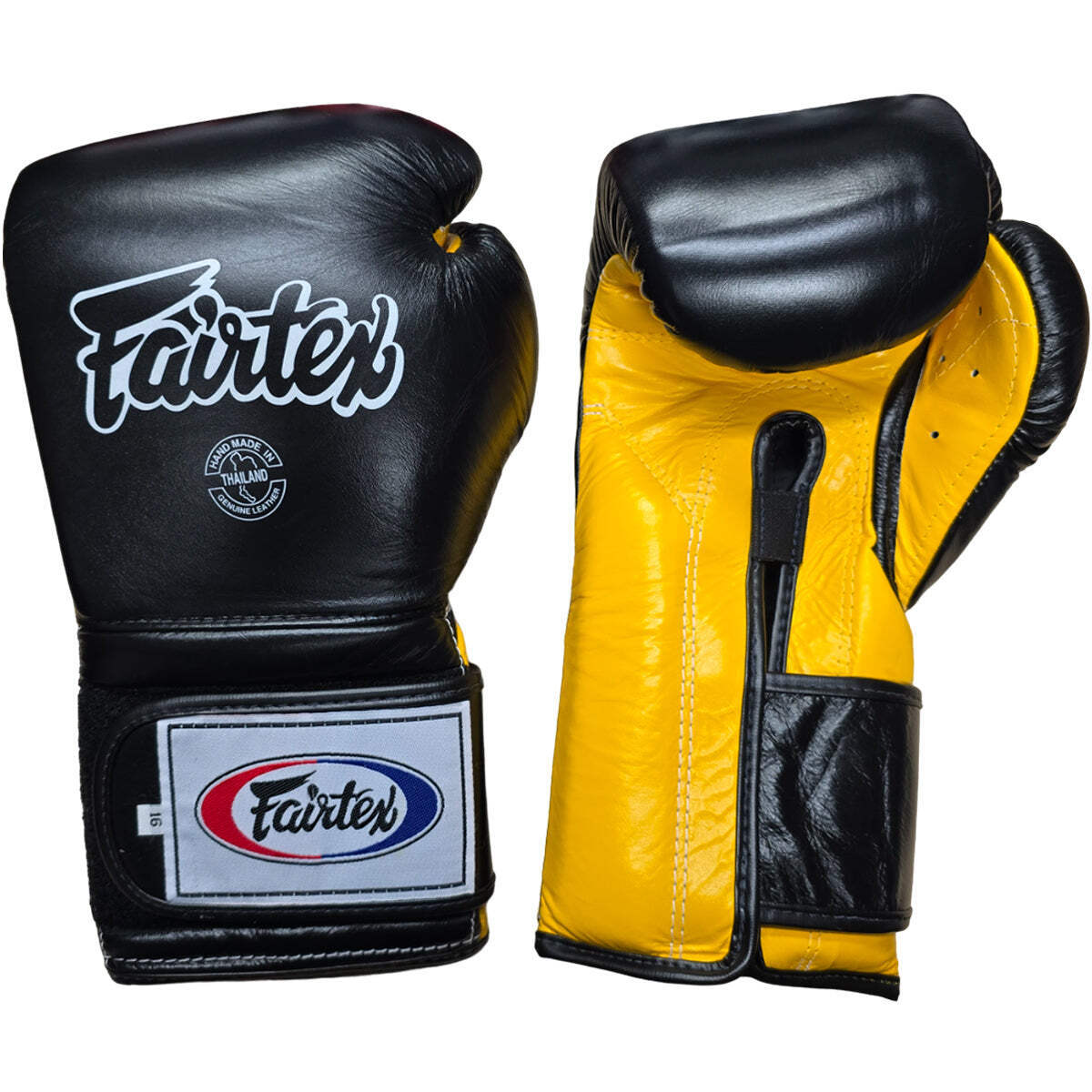 Boxing Gloves Fairtex BGV9 Black Yellow | eBay