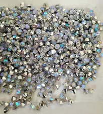Swarovski 5328 4mm bicone beads, Twilight CAL Custom Coating (24pcs)