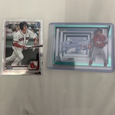 2022 BOWMAN CHROME IN 3D AQUA REFRACTOR JARREN DURAN /125 RC & 1st Chrome Card