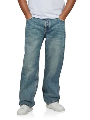 DENIMFY Jeans Herren Loose Fit DFMailo lässige Jeanshose Baumwolle Denim