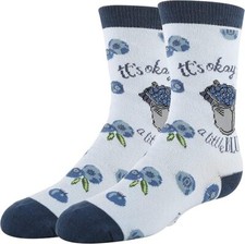 ooohyeah Kids Funny Saying Novelty Crazy Crew Socks, Silly Dress Socks for Boys