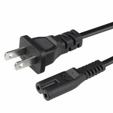 Generic AC Power Cord 2 Prong for HP Officejet 4635 6000 6500 6500A 7000 Printer