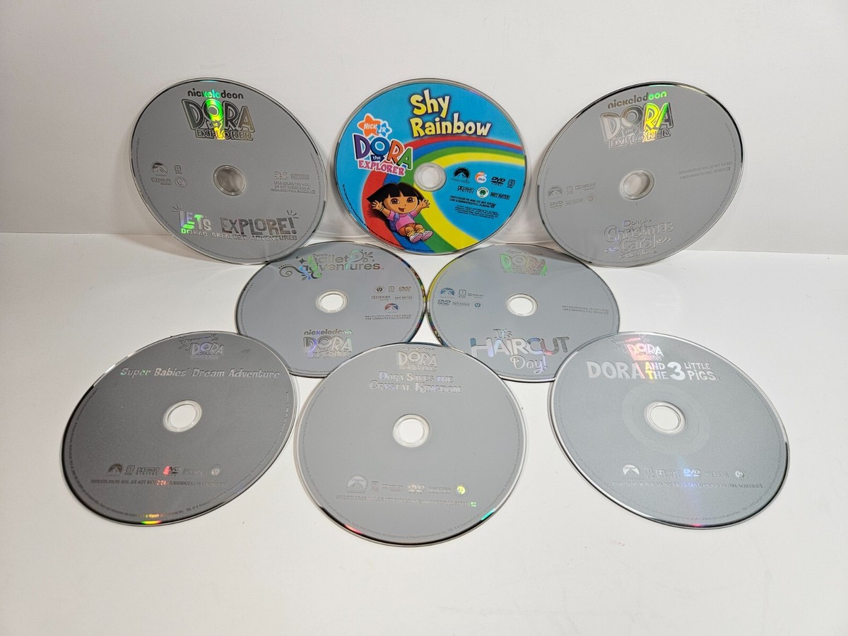 Dora the Explorer DVD Lot of 8 Childrens DVDs | eBay