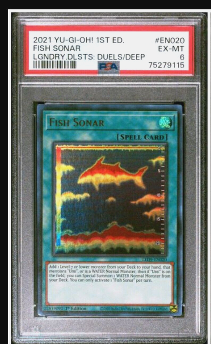 YuGiOh Legendary Duelists Duels From The Deep Fish Sonar LED9