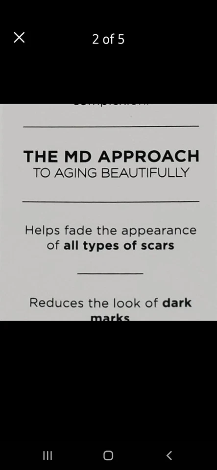 Paquete de 3 nuevas terapia avanzada de cicatrices Beverly Hills MD Foto 2 de 4