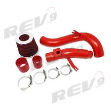 Rev9 Cold Air Intake Kit For Honda Civic 2016+ 1.5L Turbo, Aluminum Pipe, Red