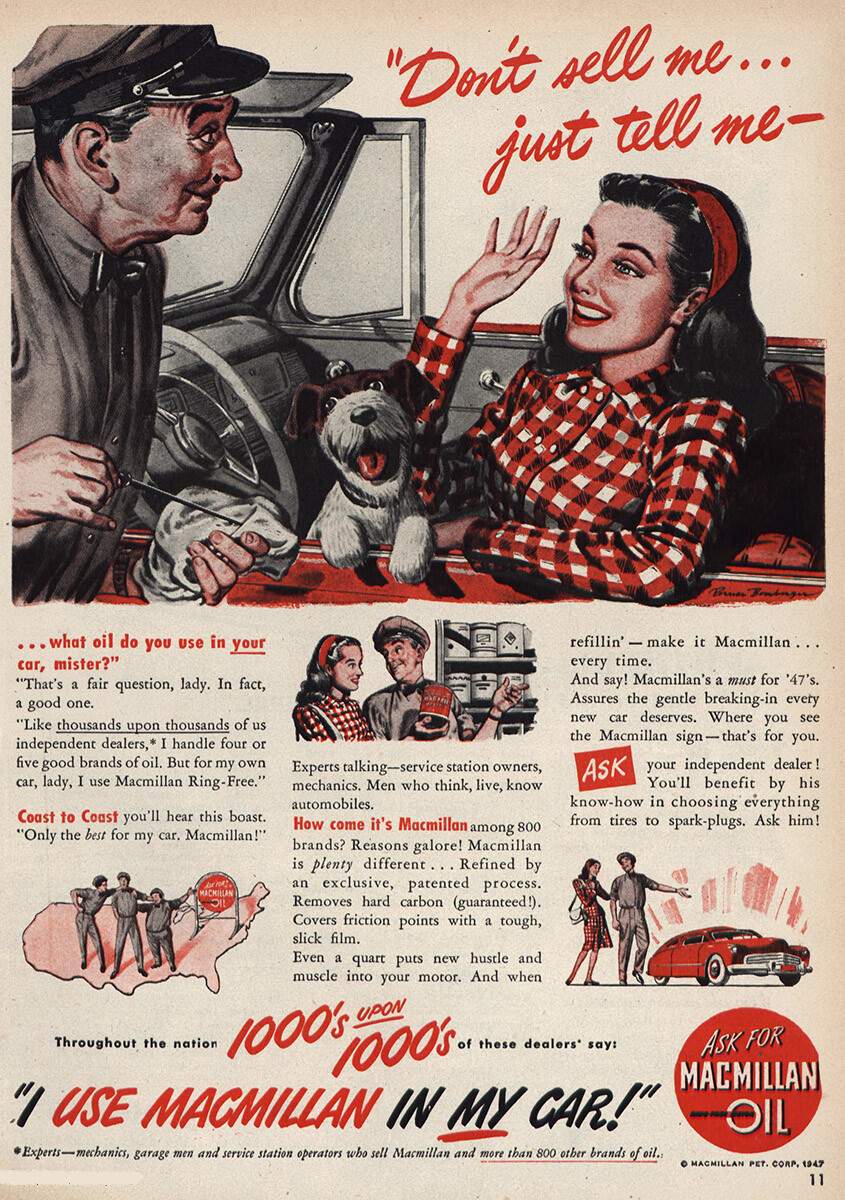 1947 Macmillan Oil: Don display picture 2