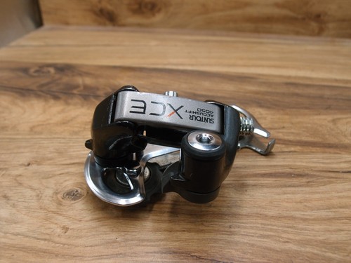1989 rear derailleur Suntour XCE Accushift 4050 VIA Japan long cage 6 speed - Picture 8 of 13