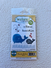 Taylored Expressions Showered with Love Set of 7 Craft Stamps Plus Dies