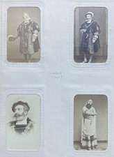 Album de l'acteur Henri Maubant. 199 CDV. Th  tre. Personnalit s. Autographe