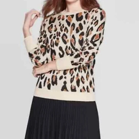 A new day leopard best sale sweater