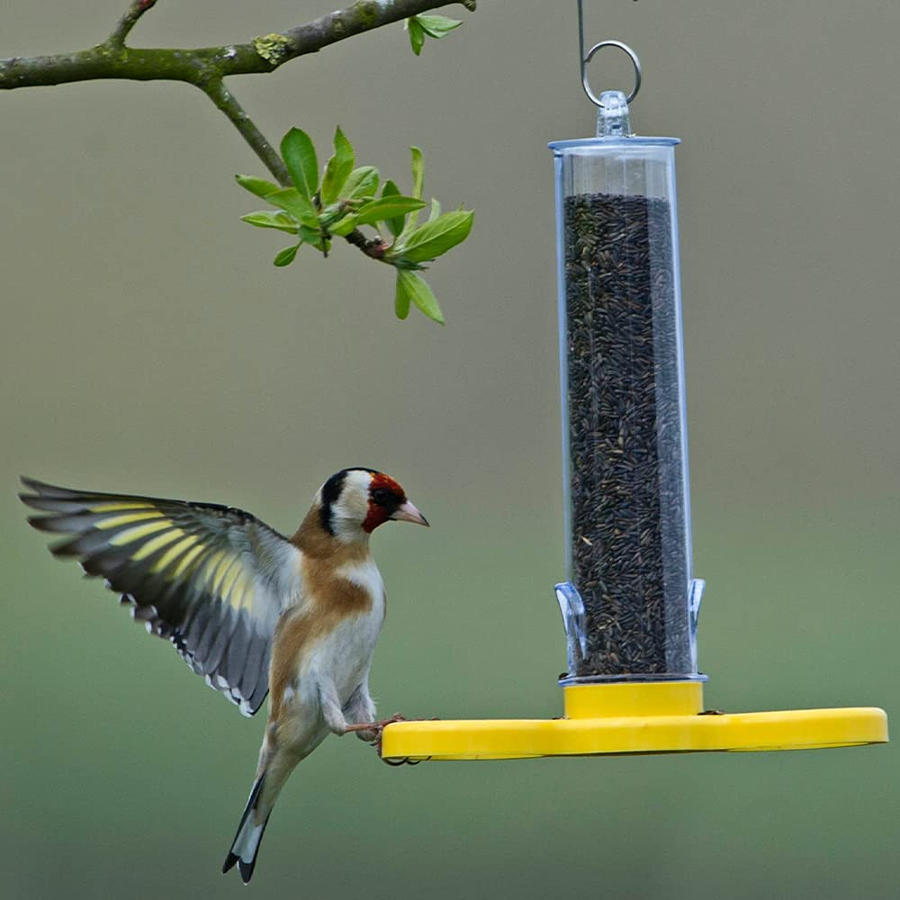 Jacobi Jayne Niger Seed Bird Feeder Goldfinch Finder Comes Ready Filled