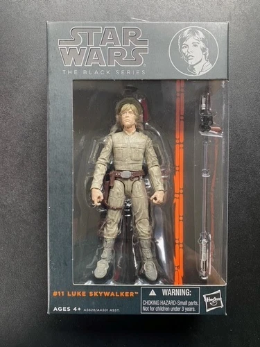 Star Wars Luke Skywalker #11 Black Series Orange Line Hasbro 6" Action Figure