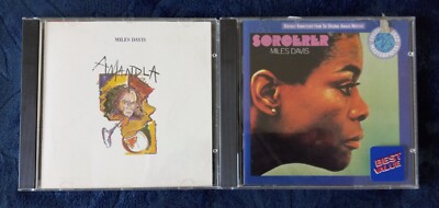 Miles Davis Two CD Lot~ Sorcerer & Amandla