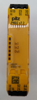 PILZ 750177 PNOZ-S7.2 24VDC 4N/O 1N/C Safety Relay