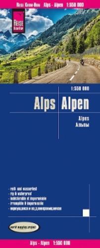 Alps (1:550.000) (Map)