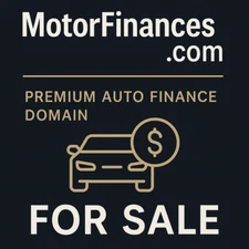 MotorFinances.com - PREMIUM TWO WORD DOMAIN NAME - Vehicles, Cars, Finance!