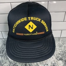 VTG PIE Nationwide Truck Service Black Mesh snapback hat Excellent Condition