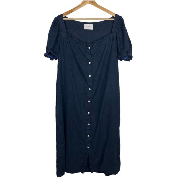 Sleeper Women's Brigitte Maxi Dress - Blue - Size X Large - Navy