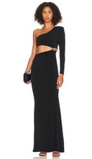 Nookie Tia Ring Gown Black XS NWT $299